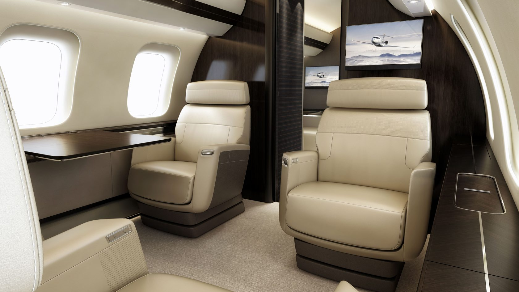Global 7000 - exterior and cabin