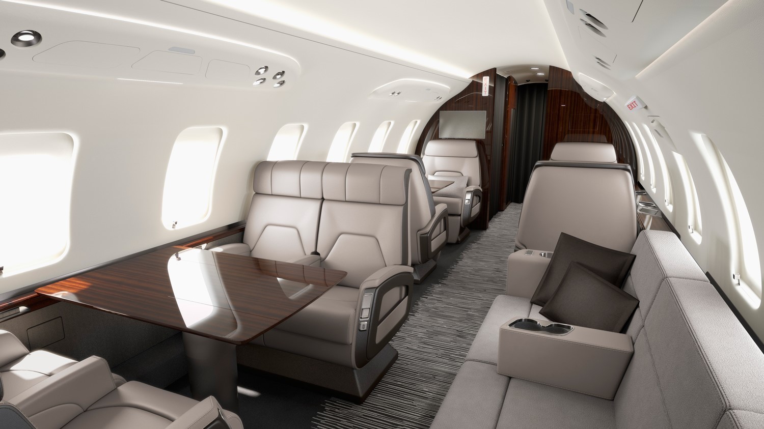 Challenger 605 - exterior and cabin
