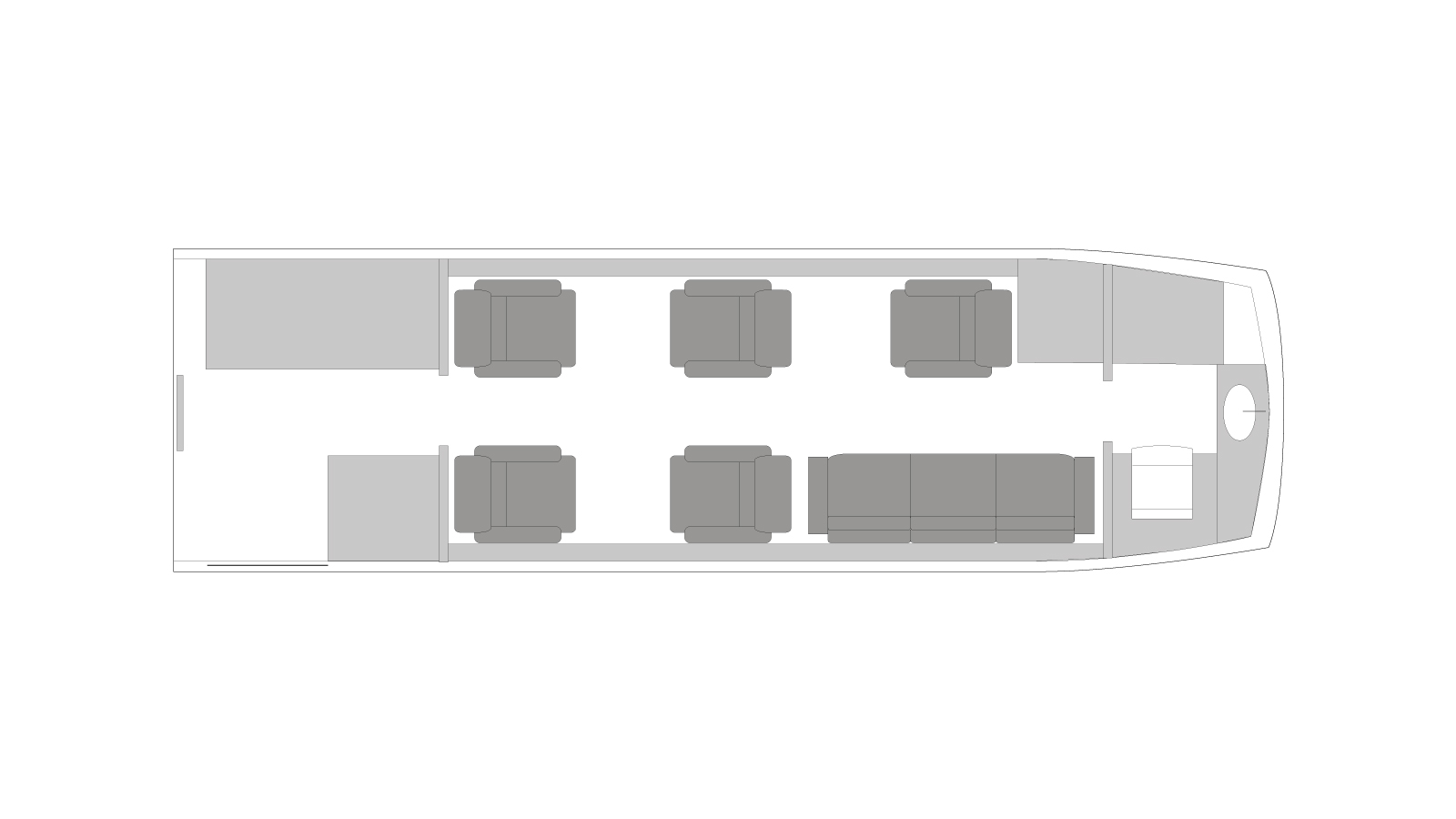 Hawker 800XP - exterior and cabin
